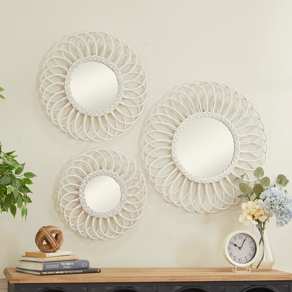 Decorative wall store mirror sets