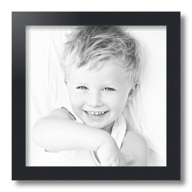 ArtToFrames Metro Modern 13x13 Inch Picture Frame, 1.25 Inch MDF Poster Frame Available in Multiple Colors (FRBW26-13x13)