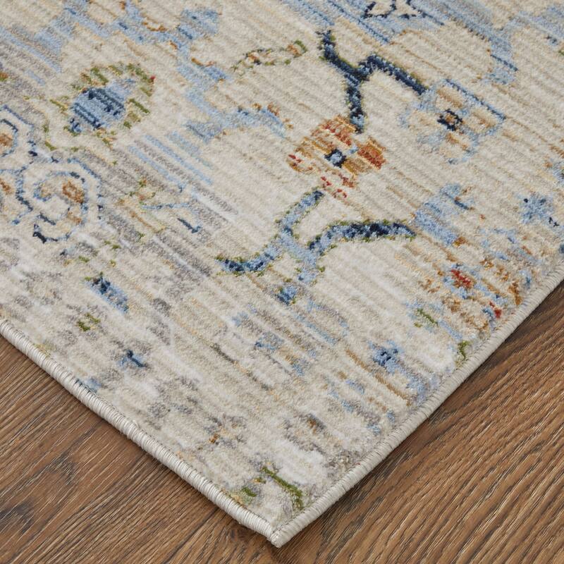 Melrose R39NZ Distressed Transitional Area Rug