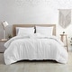preview thumbnail 2 of 7, Modern Threads Braelyn 4-Piece Garment-Washed Comforter Set White - King