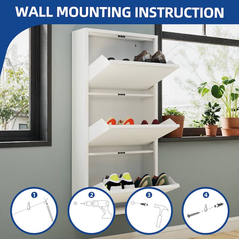3-4Tier Shoe Rack Storage Organizer