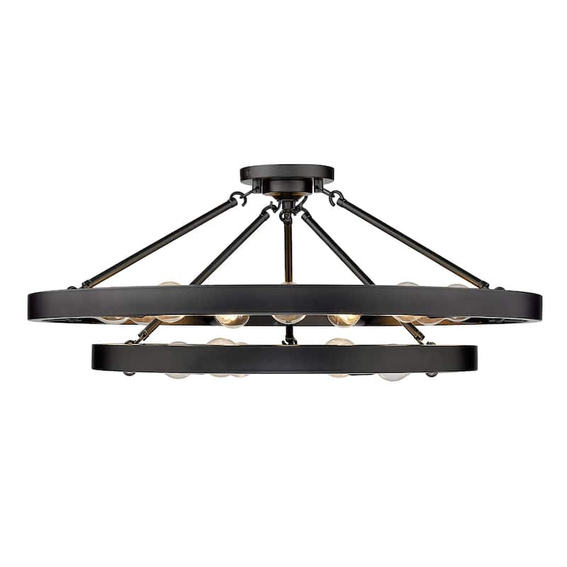 Castile 15 Light Semi-Flush - 15 Light