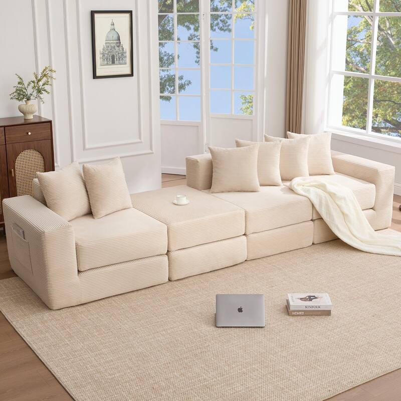 10-in-1 Convertible Sofa Sectional