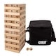 preview thumbnail 1 of 3, 54-Piece Large Tumbling Timber. Giant Wooden Building Block Stacking Game for Kids & Adults - 7.5"x2.5"x1.25" Blocks 7.5"x2.5"x1.25"