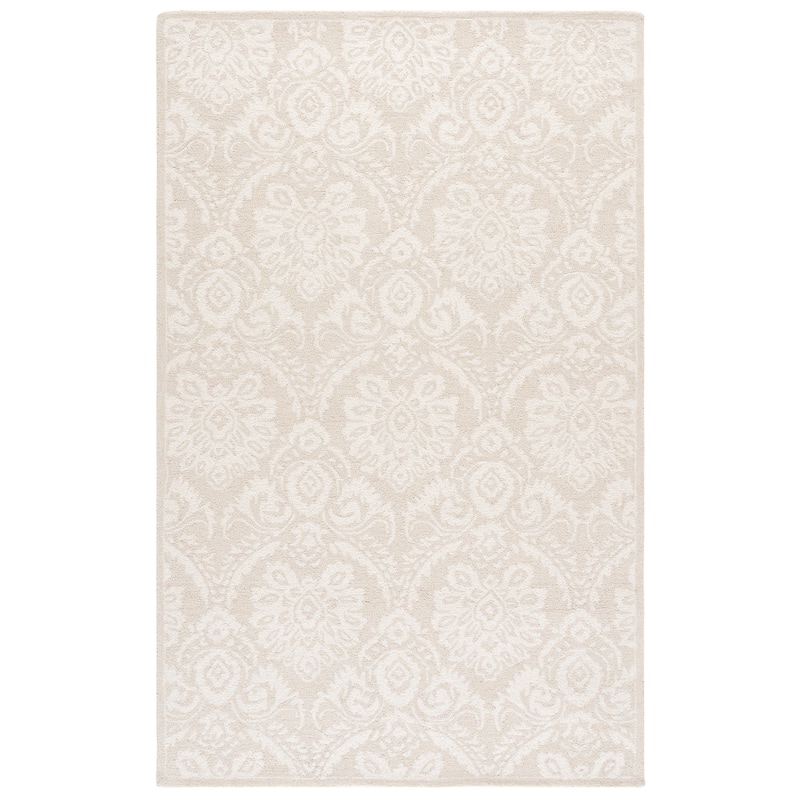 SAFAVIEH Handmade Metro Inie Wool Rug - 5' x 8' - Beige/Ivory