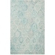 preview thumbnail 10 of 32, SAFAVIEH Handmade Ikat Madyson Wool Rug 5' x 8' - Ivory/Sea Blue - Rectangle
