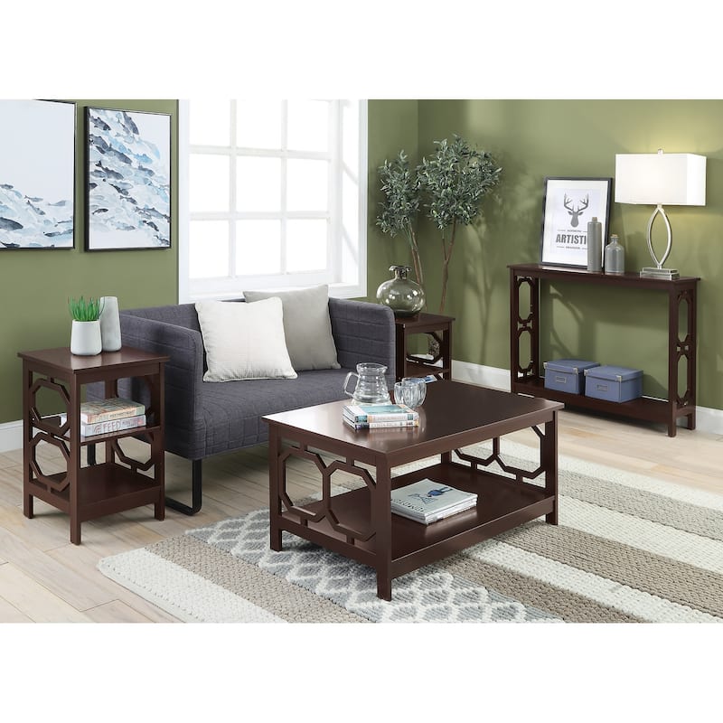 Convenience Concepts Omega Console Table with Shelf