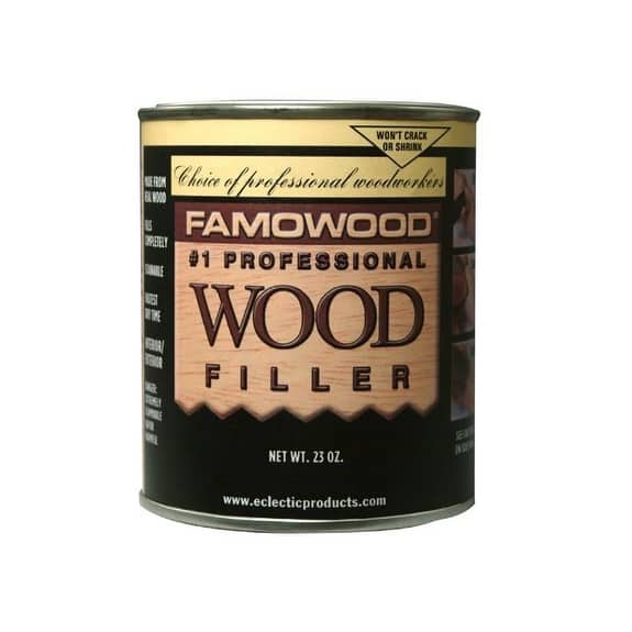 Famowood 36021148 SolventBased Wood Filler, White Pine Bed Bath