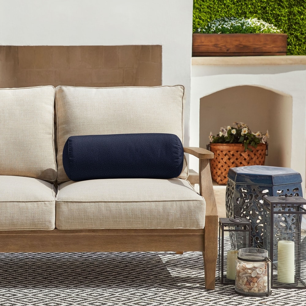 Sorra Home Valdese Boucle Bolster Pillow Single