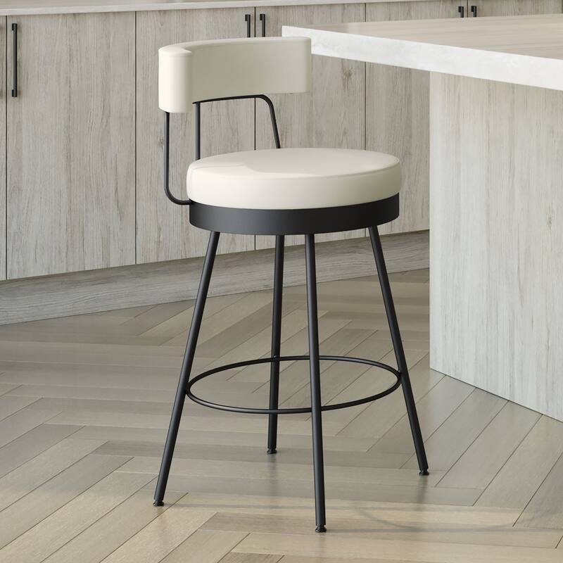Amisco Urbana Swivel Counter and Bar Stool
