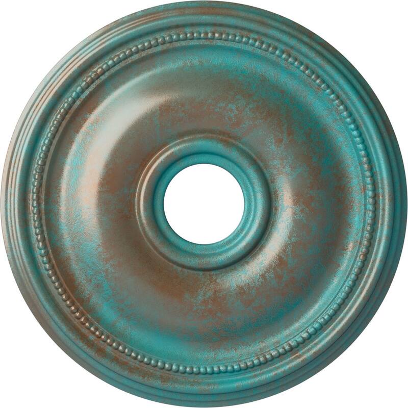 18 1/8"OD x 3 3/4"ID x 1 1/8"P Bradford Ceiling Medallion