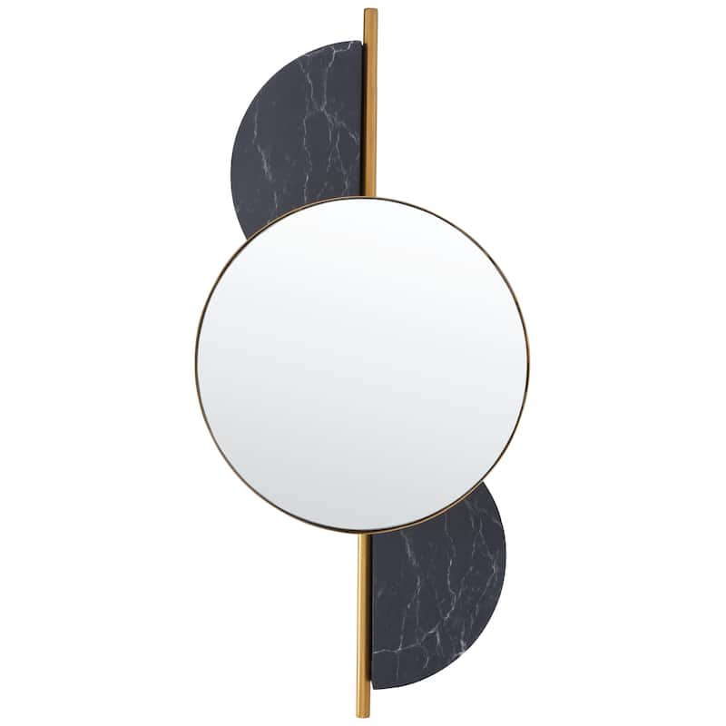 SAFAVIEH Aubree Modern Art Deco 16-inch Wall Mirror
