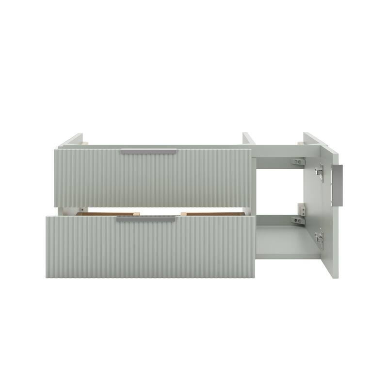 Fresca FCB4336-UNS-L Camille 36" Single Wall Mounted Vanity Cabinet