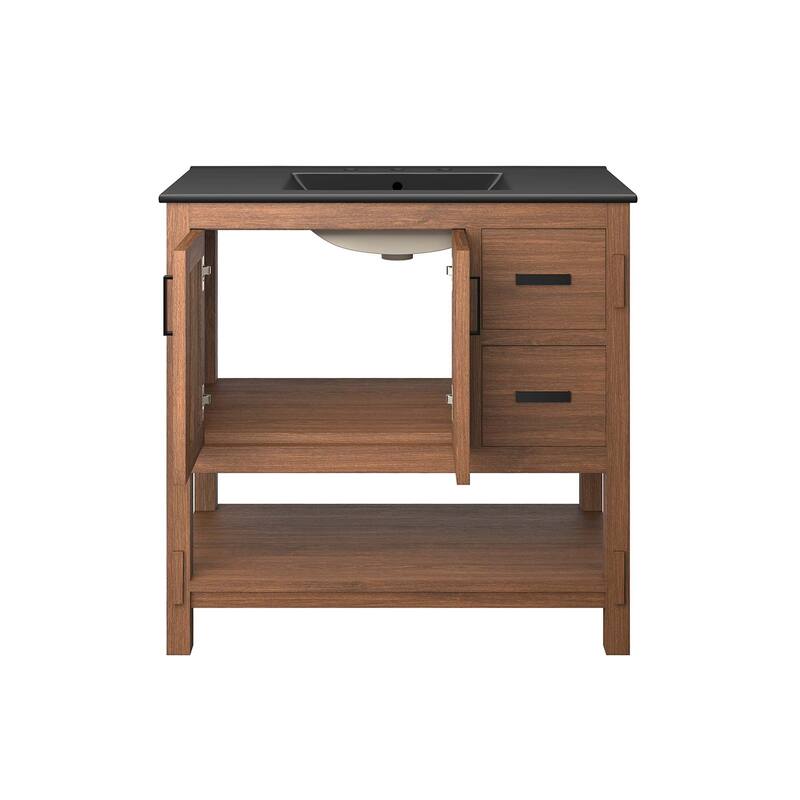 Ashlyn 36" Wood Bathroom Vanity
