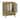 24" Bathroom Vanity without Sink, Base Only, Rattan Cabinet with Doors and a Storage Drawer
