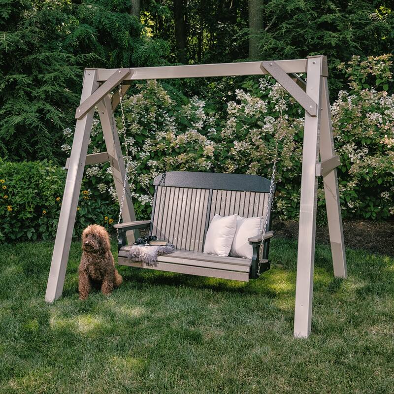 Vinyl A-Frame Swing Stand