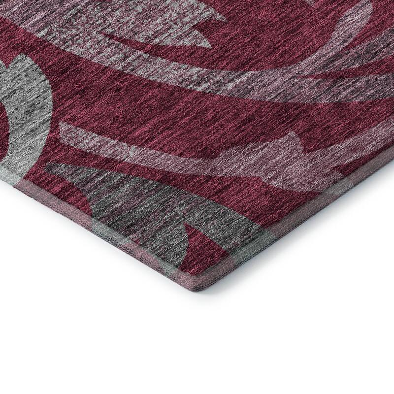 Premium Washable Super Soft Contempory Scroll Mayfield Rug