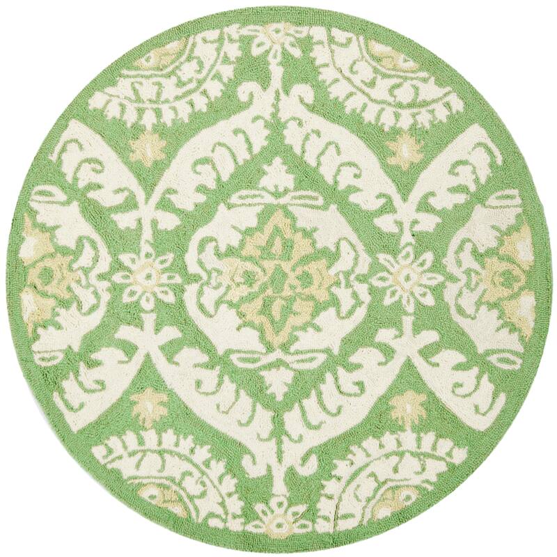 SAFAVIEH Handmade Chelsea Nazeli French Country Wool Rug