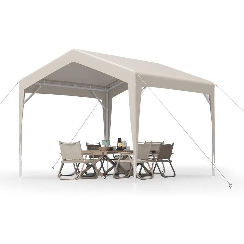 Waterproof Oxford Fabric Outdoor Gazebo for Parties, Weddings, BBQs, Camping - 7 x 7 Ft