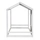preview thumbnail 11 of 20, Twin Size House Platform Bed with Roof and Window
