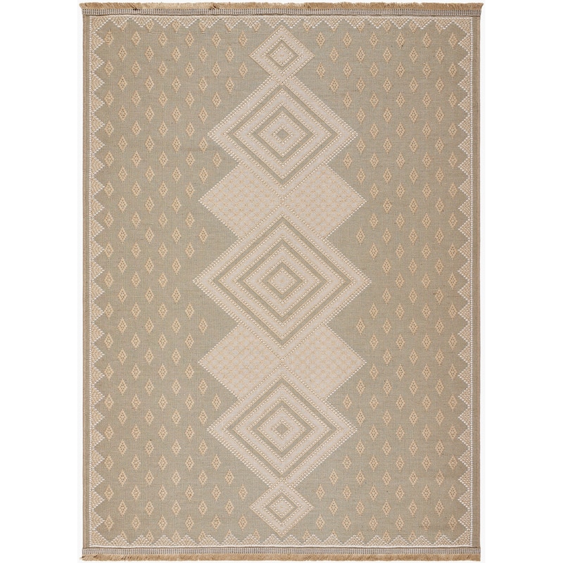 Livabliss Country Mystery Diamond Washable Area Rug