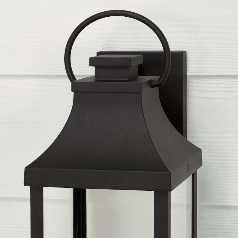 Bradford Outdoor 1-light Medium LED Wall Lantern w/ Clear Glass