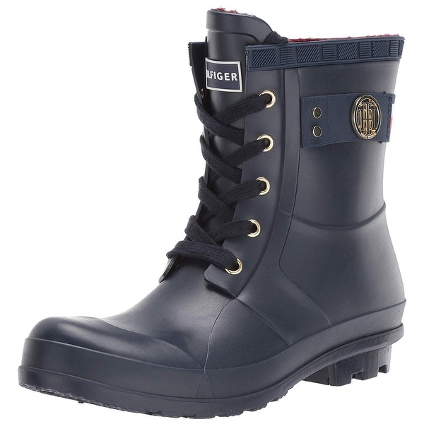 tommy hilfiger rain booties