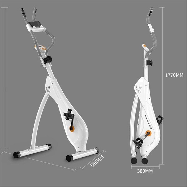 Exercise Bike Folding No Seat Climbing Machine Elliptical Machine