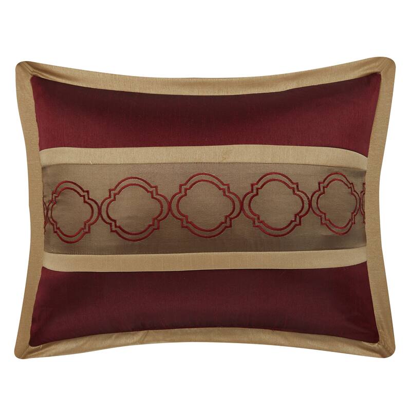 Grand Avenue Daniella 7-Piece Modern Geometric Comforter Set