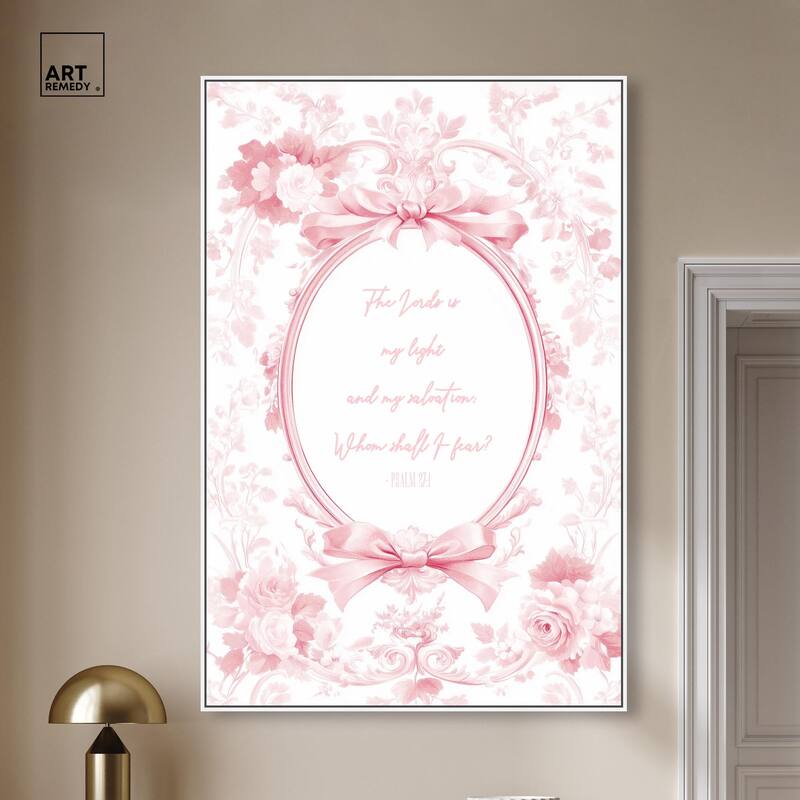 My Light Pink Canvas by Art Remedy