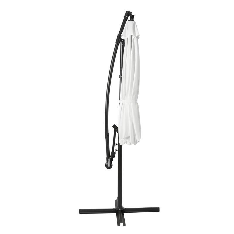 Weller 10-foot Offset Cantilever Hanging Patio Umbrella