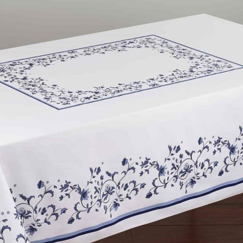 Spode® Blue Portofino 60" X 102" Tablecloth