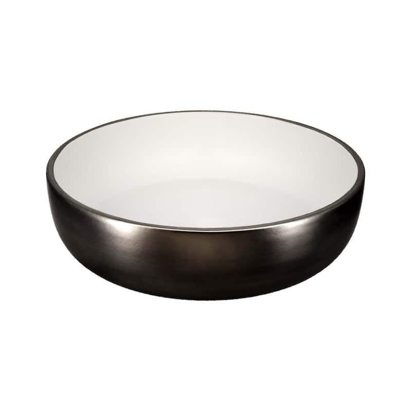 Bliss Fireclay Vessel Bathroom Sink - 16" x 16" x 4.5"