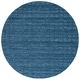 preview thumbnail 45 of 52, SAFAVIEH Hand-Loomed Impressions Arienne Modern & Contemporary Wool Rug 6' Round - Blue - Round