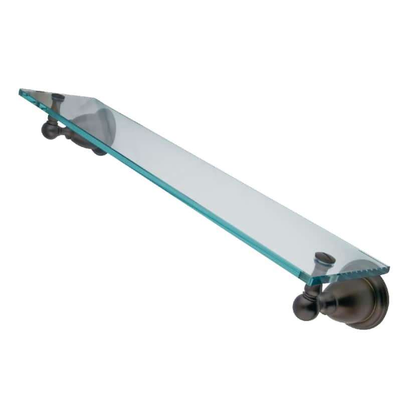 Kingston Brass Oil-rubbed Bronze Bathroom Glass Shelf