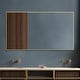 preview thumbnail 126 of 195, Full Length Wall Mirror Large Standing Floor Mirror 59x36 - Gold - Gold