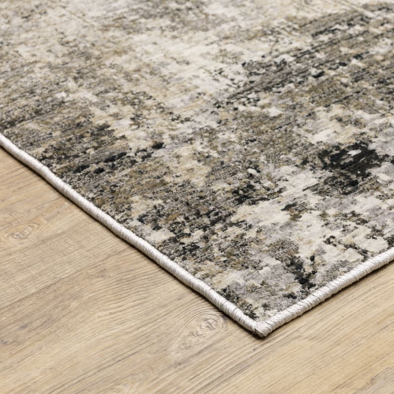 Style Haven Nelson Distressed Abstract Beige/ Grey Indoor Area Rug