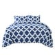 preview thumbnail 2 of 18, Superior All Season Down Alternative Trellis Comforter Set