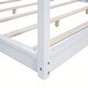 preview thumbnail 8 of 16, King Size Canopy Platform Bed with Support Legs