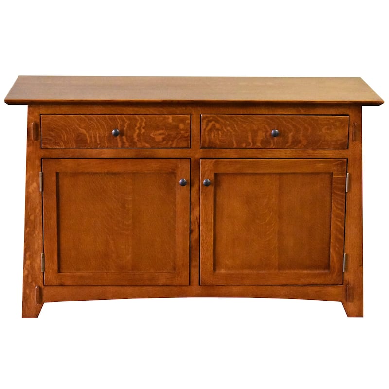 Mission / Arts and Crafts Solid Quarter Sawn Oak Cabinet - Model A34 - Michael's Cherry