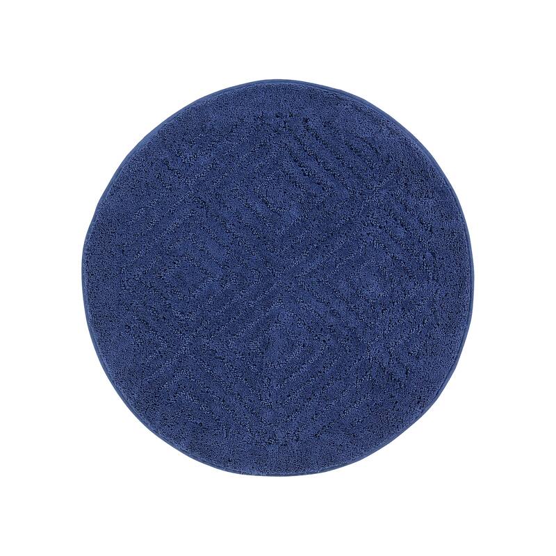 Better Trends Bath Rug 100% Cotton Tufted Soft & Plush Water Absorbent Bathroom Rugs for Shower, Sink Bath Mats Trier Collection