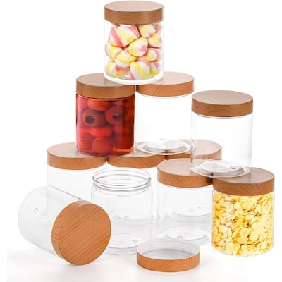 Clear Plastic Jars