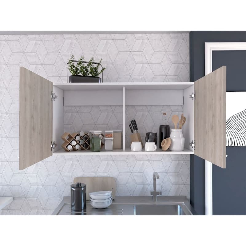 Oklahoma Wall Cabinet, Two Doors