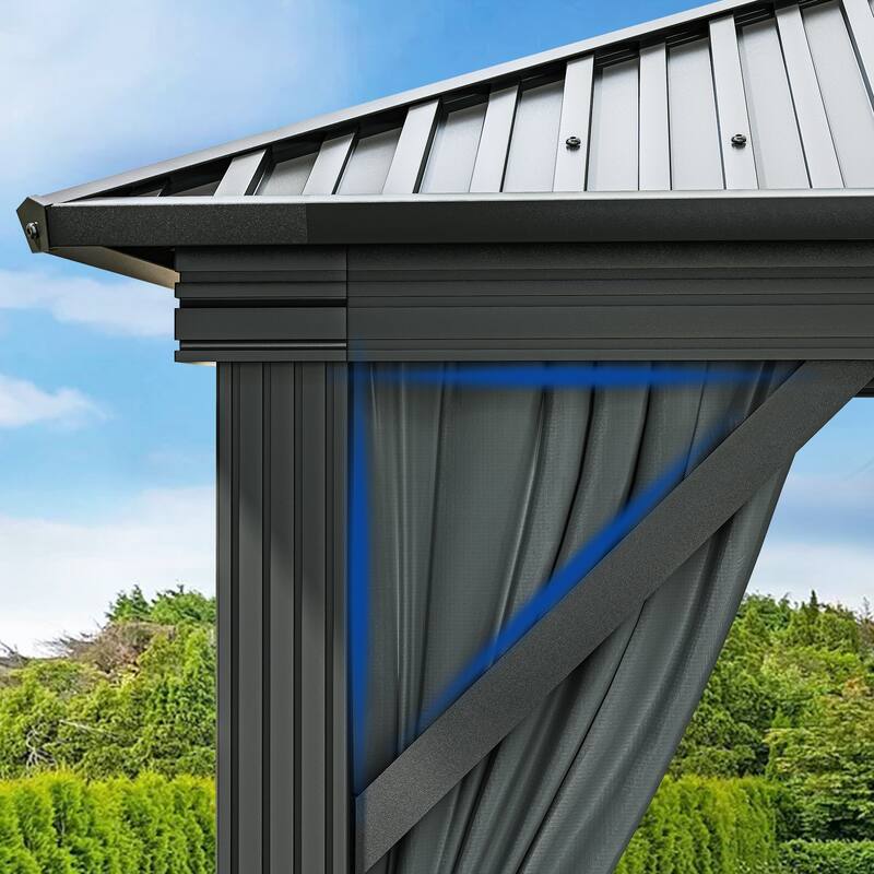 Outdoor Aluminum Canopy Gazebo