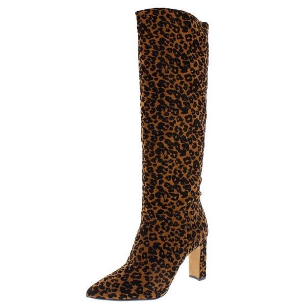steve madden leopard boots