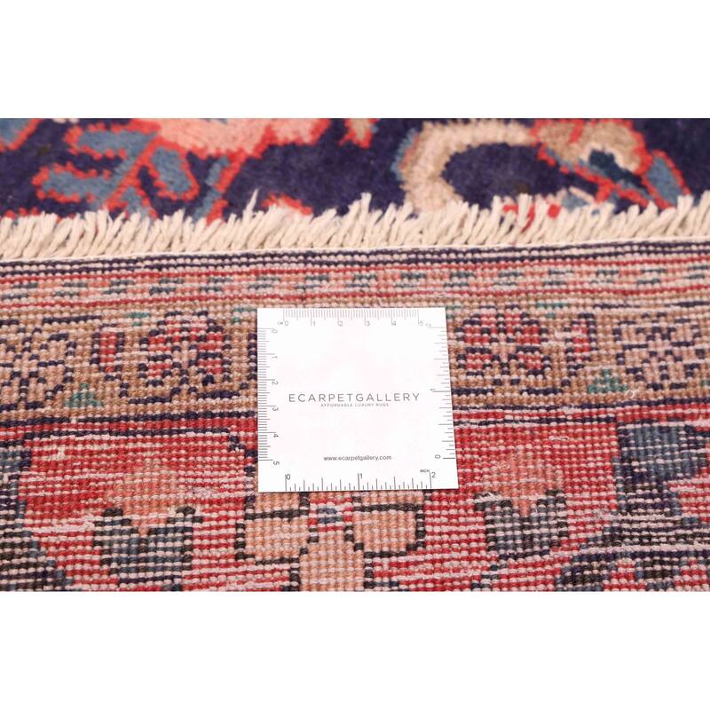 ECARPETGALLERY Hand-knotted Andelz Navy Wool Rug - 4'1 x 7'0