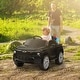 preview thumbnail 2 of 25, Qaba 12V Kids Ride on Truck, Chevrolet Silverado EV RST Licensed Electric Car with Parent Remote Control, Black