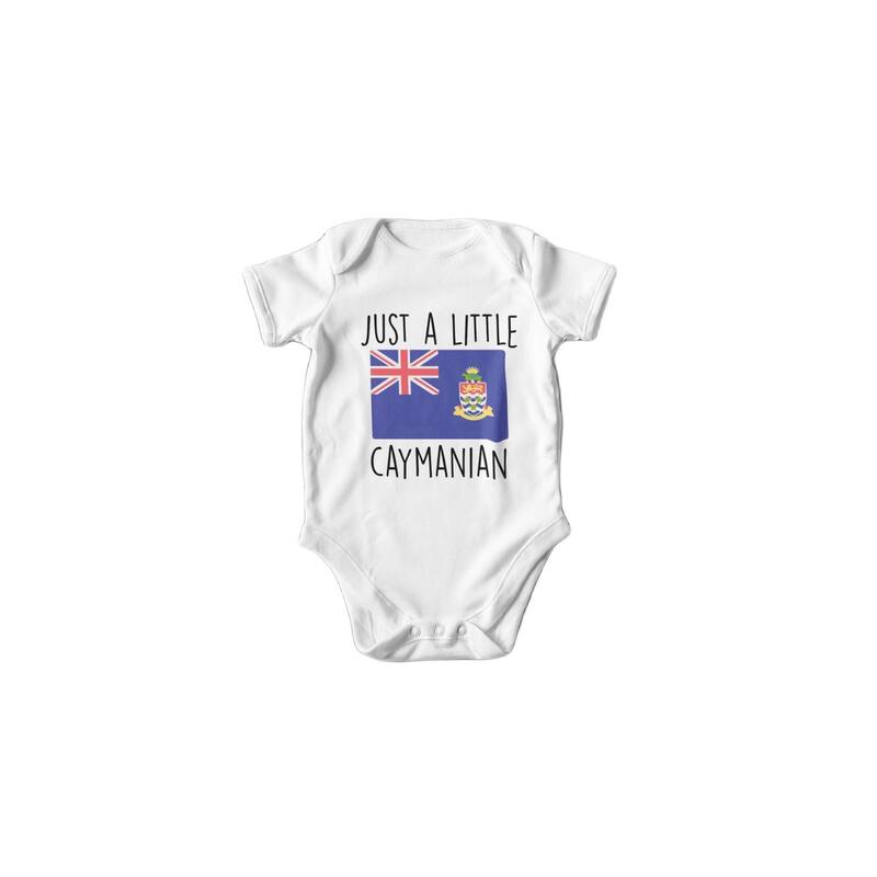 Cayman Islands - Baby Boy Girl Clothes Infant Bodysuit Funny Cute Newborn - White - 6-9M