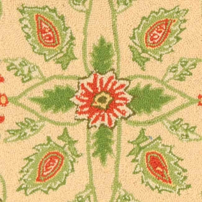 SAFAVIEH Handmade Chelsea Alecsandra French Country Wool Rug
