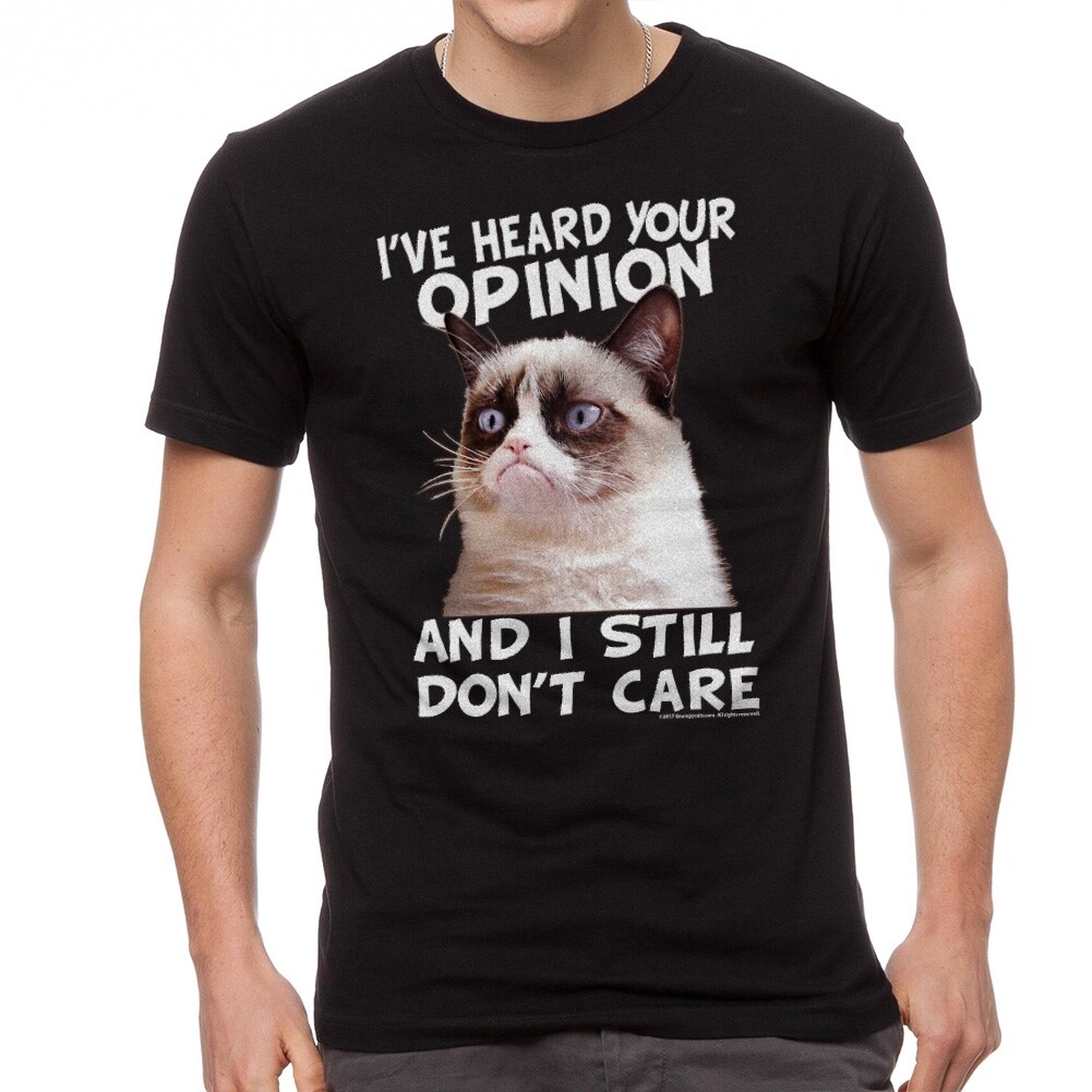 tee shirt grumpy cat